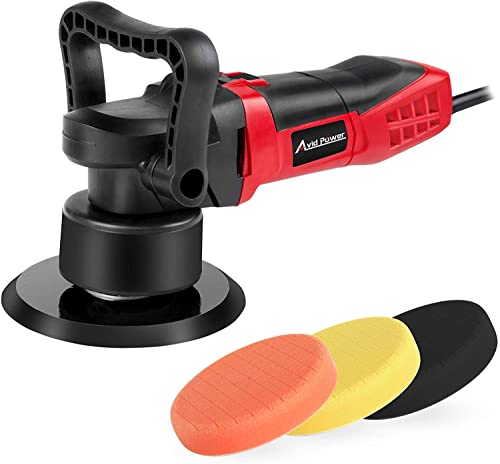 AVID POWER Buffer Polisher, 6inch Dual Action/DA Polisher for Car Detailing, Random Orbital Car Buffer Polisher Waxer Kit with