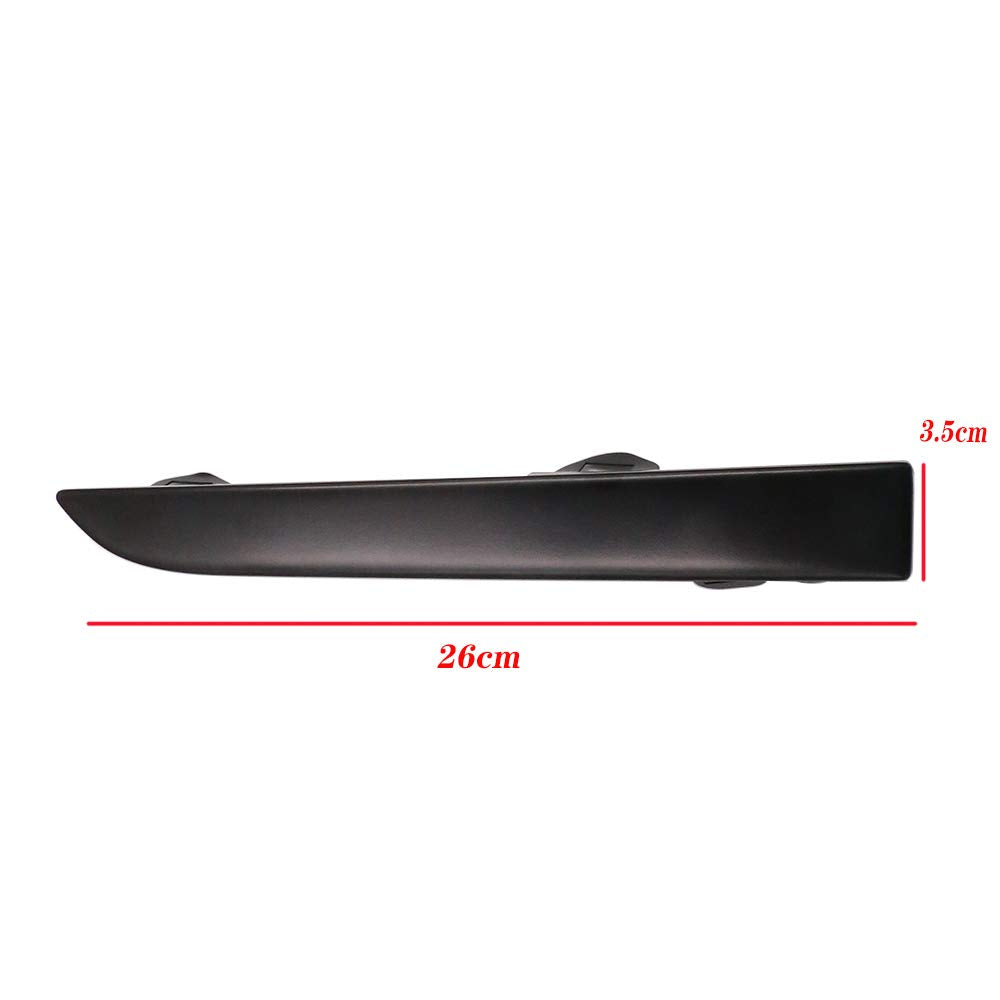 Kyyet Front Bumper Grille Headlight Filler Trim Panels Set For Tacoma 2001 2002 2003 2004 Pickup To1089108 To1088108