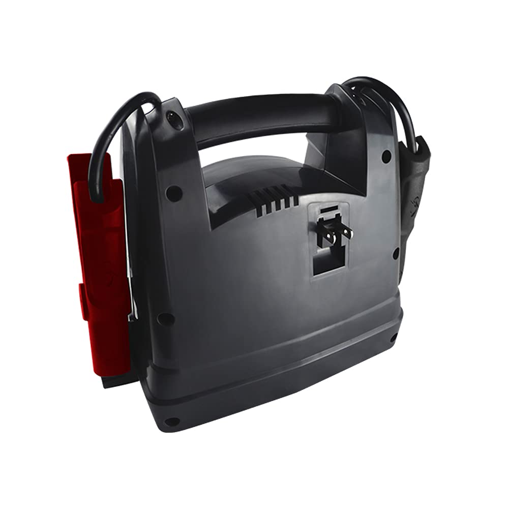 Schumacher SJ1329 Jump Starter - 600 Peak Amps, 12V Portable Power for Motorcycles & 4-6 Cylinder Cars, Black