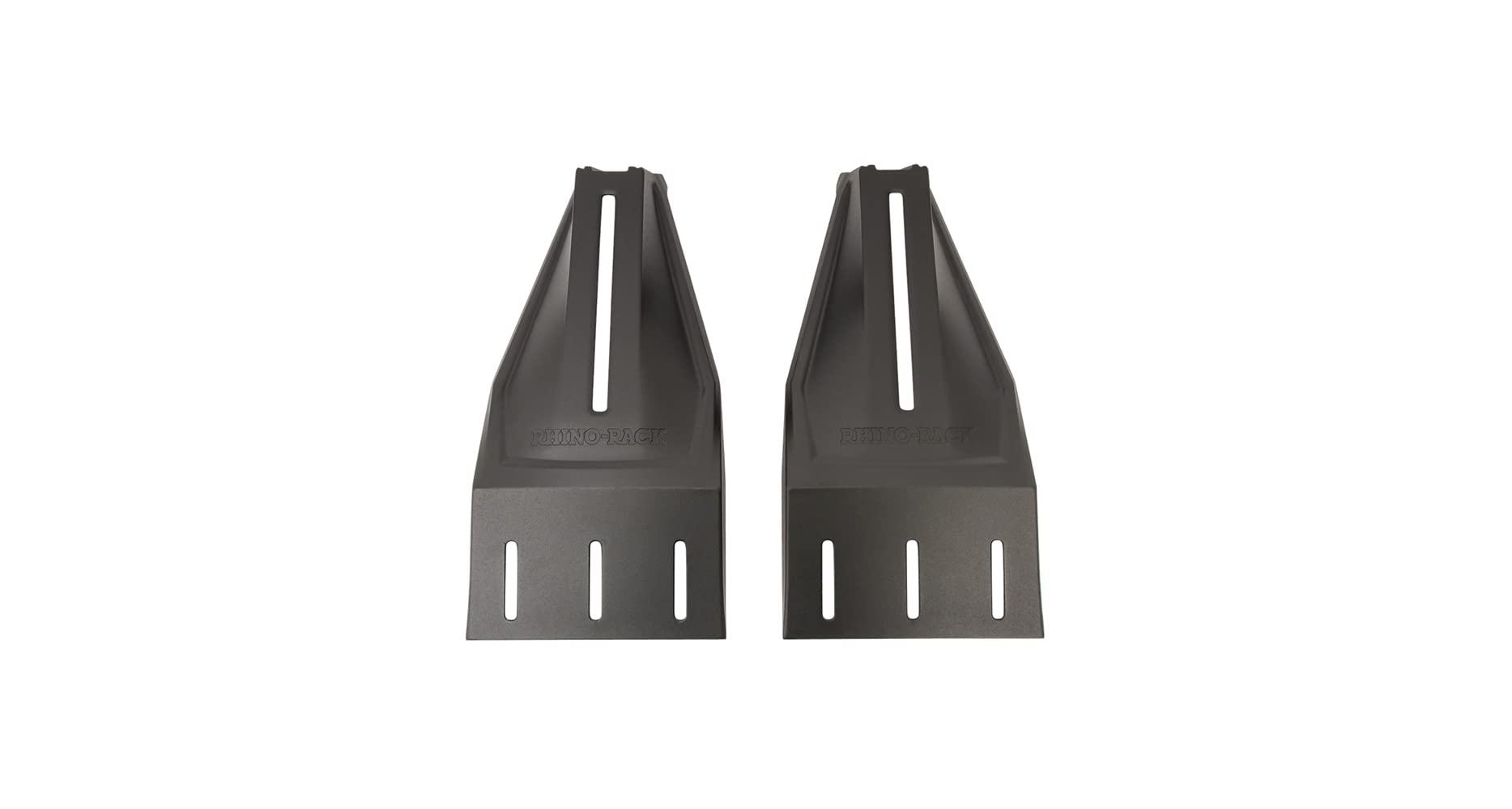 Rhino Rack Reconn-Deck Towers Pair, 11' Tall, Make Space In Your Truck Bed, Works With Reconn-Deck Bars, Pioneer Platform, Vortex Bars, High Strength Aluminum, Black (Rdt2)