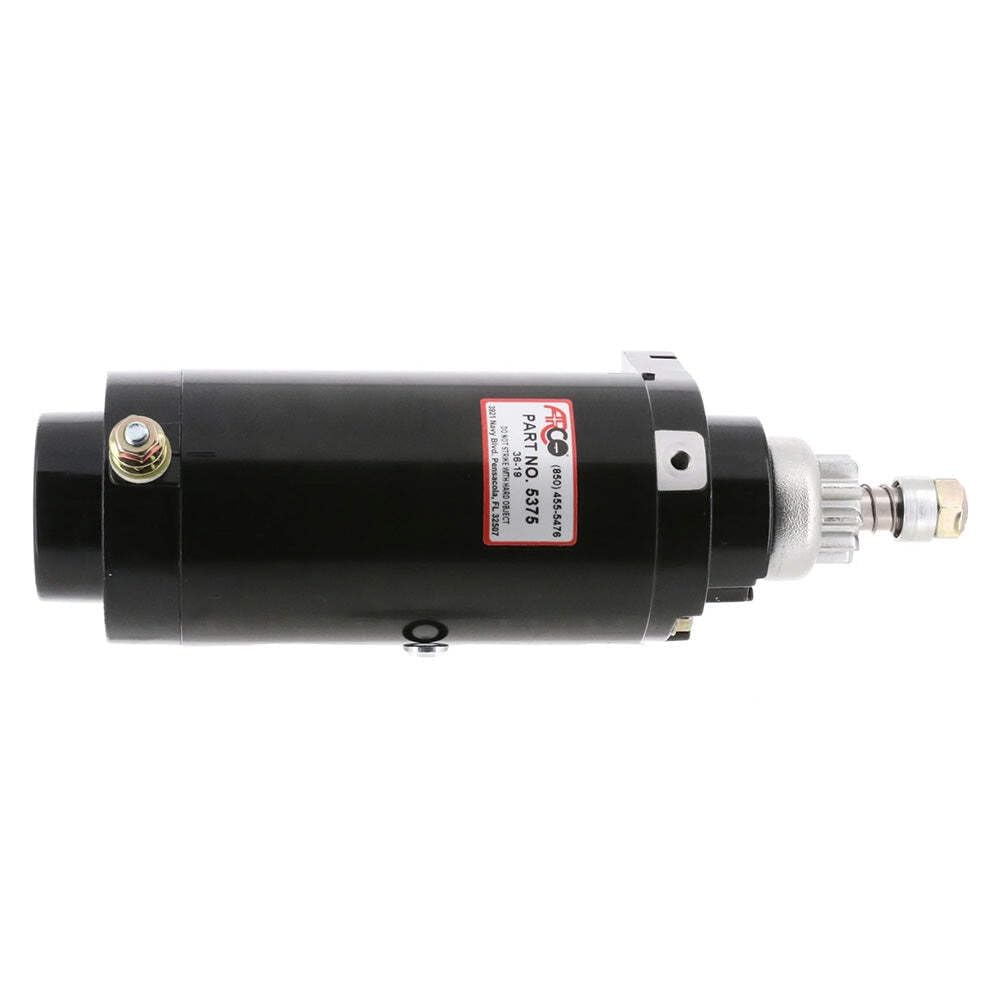 Arco 5375 Outboard Starter For Mercury/Mariner 50-90 Hp/65 Jet, 10-Tooth Drive Gear