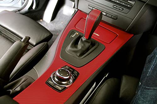 VViViD® XPO Red 3D Carbon Fiber Vinyl Wrap Roll, 5ft x 3ft, Air Release Technology, Durable, Flexible, Easy to Apply