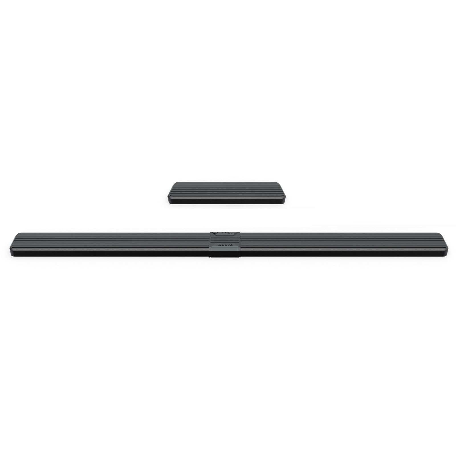 APS Premium 6in Stainless Steel Black Running Boards Compatible with Ford Transit 2015-2025 Full Size Van 3-Door (Exclude 2022-2