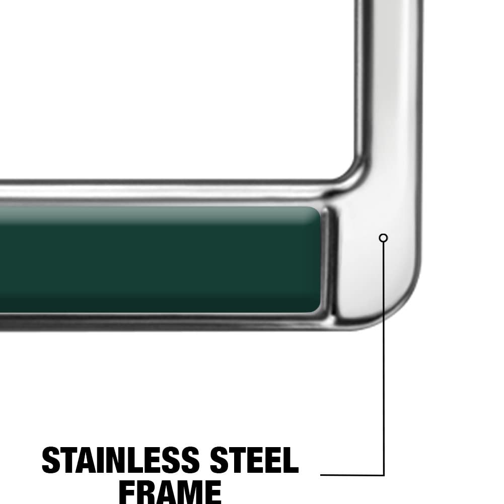 Michigan State University Alumni Logo Full Size Standard License Plate Metal Frame