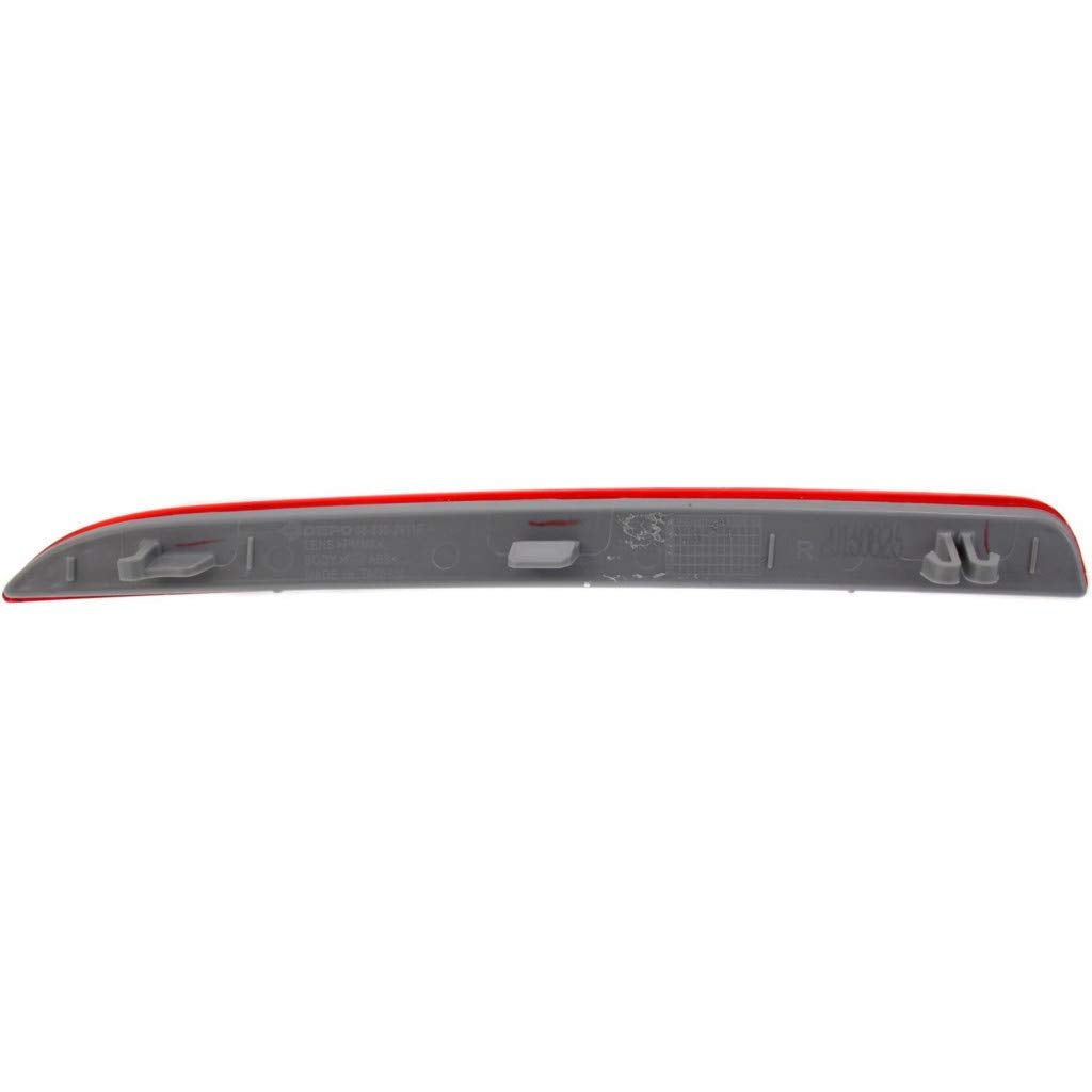 For 2016-2018 Ford Explorer Pair Driver And Passenger Side Rear Bumper Reflector Capa Certified Fo1184109 Fo1185109 - Replaces F