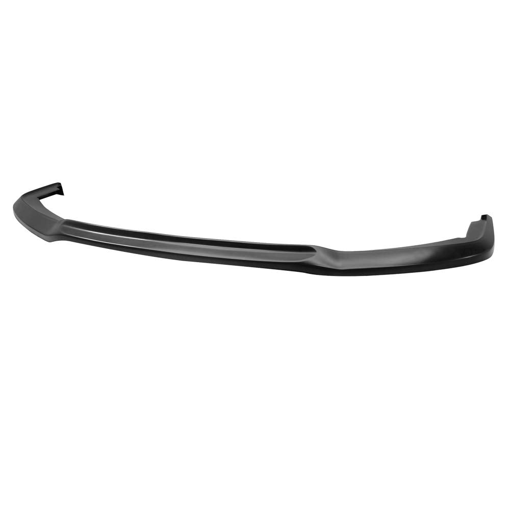 Front Bumper Lip Compatible With 2012-2013 Honda Civic, Black PU Front Lip Finisher Under Chin Spoiler Add On by IKON MOTORSPORT