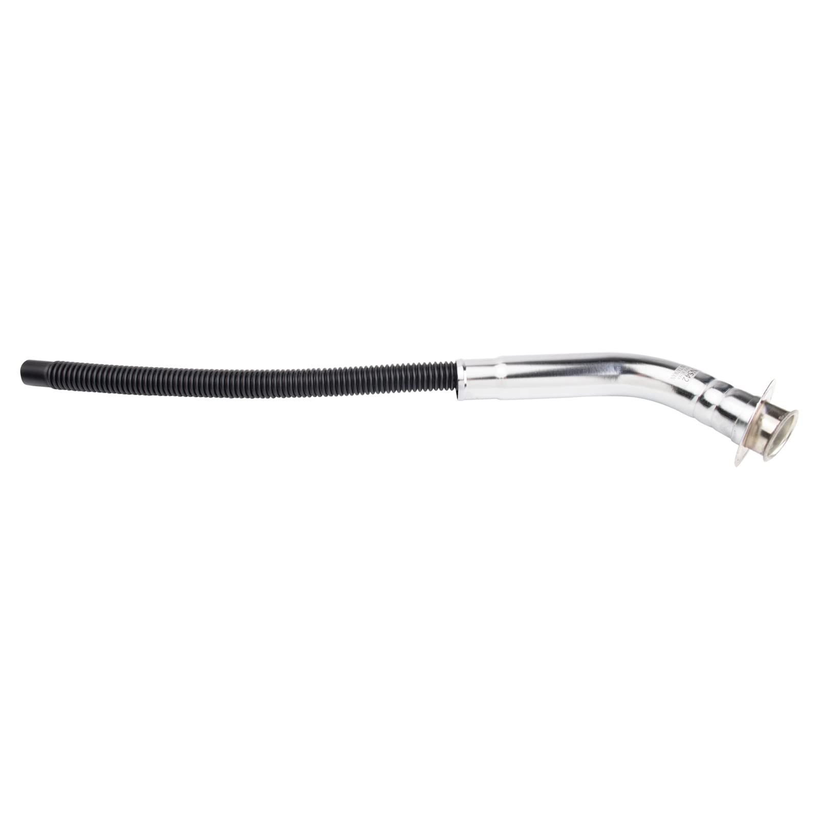 Trq Midship Tank Mounted Fuel Tank Filler Neck Silver Compatible With 1990-1996 Ford F-150 F-250 1997 F-250 Hd 1990-1997 F-350