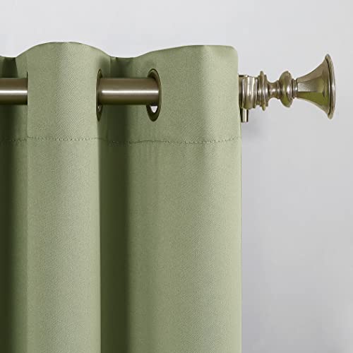 Sun Zero Barrow Energy Efficient Grommet Curtain Single Panel