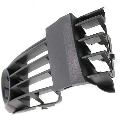 DAT AUTO PARTS Front Right Passenger Side Fog Light Bezel Grille Bumper Insert Replacement For 2001-2005 Volkswagen Passat Black