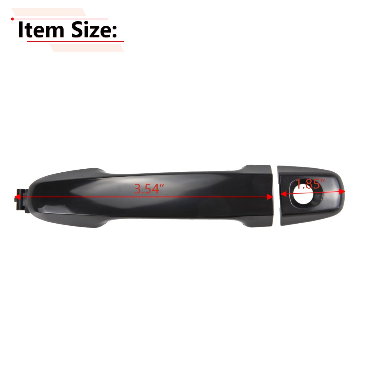 Rlb-Hilon Exterior Door Handle Compatible With Toyota Camry 2012 2013 2014 2015 2016 2017 Year, For Front Left Driver Side Door