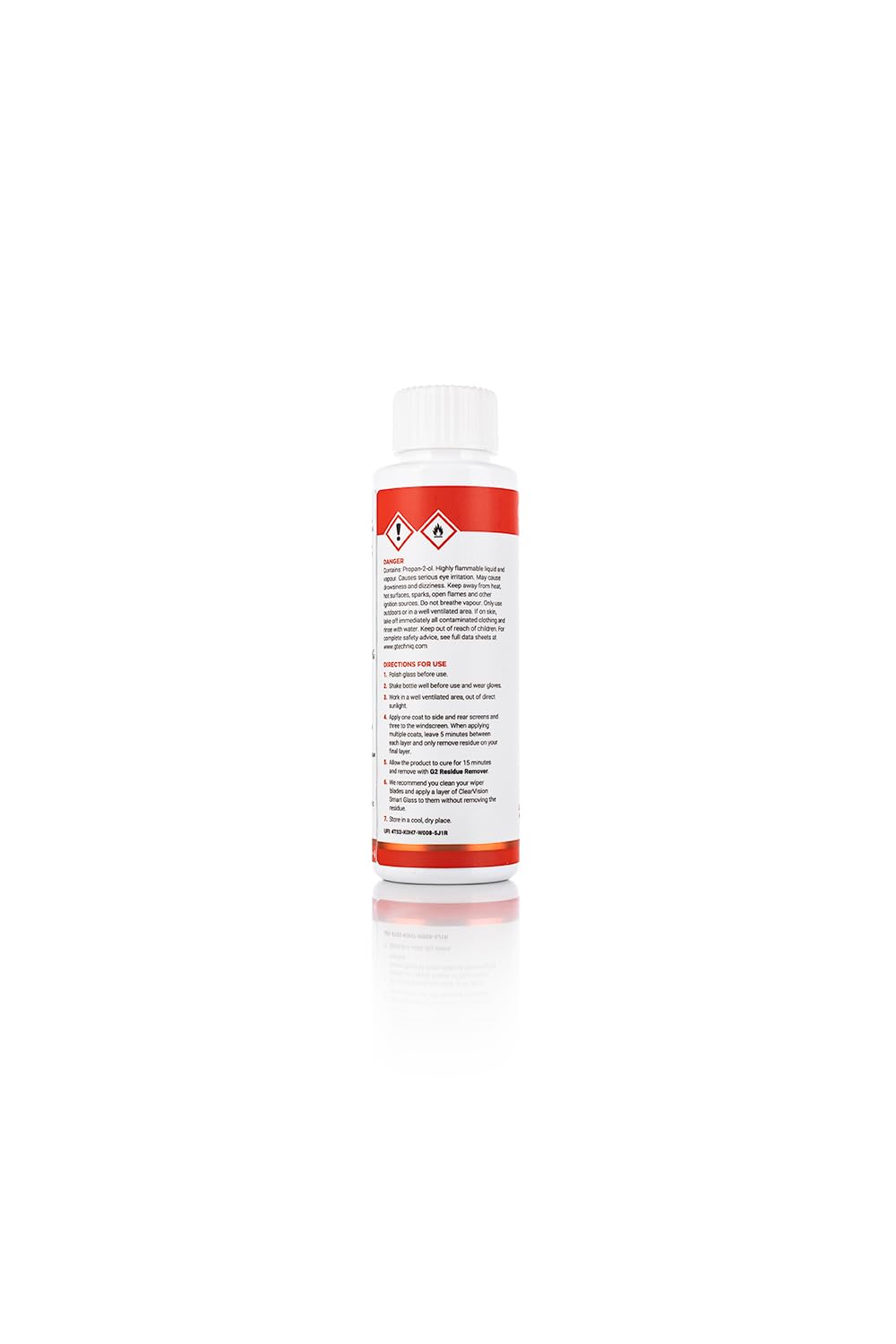 Gtechniq - G1 Clearvision Smart Glass - Improve Wet Weather Visibility; Durable Hydrophobic Coating; Chemically Bonds To Glass; Lasts 1 To 2 Years; More Easily Remove Contaminates (100 Milliliters)