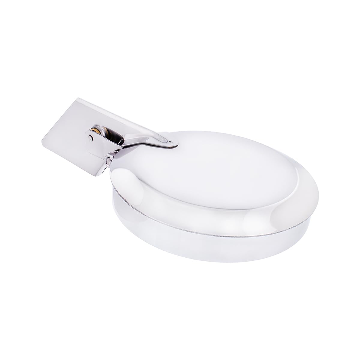 United Pacific 21327 Stainless Steel Rain Cap For 6    Diameter Straight Stack, 430 Stainless Steel Construction, Counter-Balanc