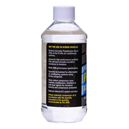Tsi Supercool A/C Comp Pag Lube, 8 Oz, Flash Point 450 F