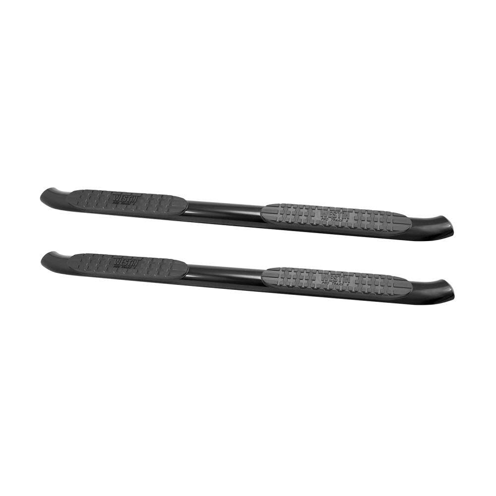 Westin 21-23255 Pro Traxx 4 Oval Nerf Bars Fits 2007-2021 Tundra Crewmax Black Pair