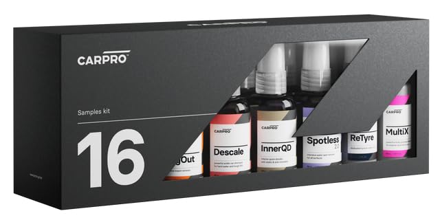 CARPRO Cube Box Sampler - 16x 50mL Products - Reload, IronX, Reset & More - Model CP-CBX