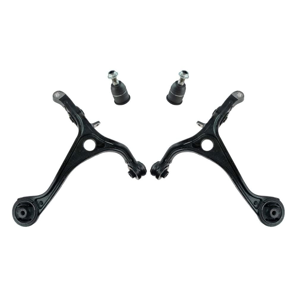 TRQ Front Lower Control Arm with Ball Joint Set Compatible with 2004-2006 Acura TL