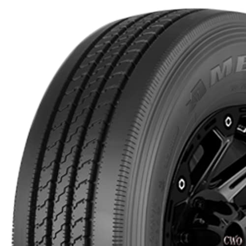 AMERICUS AP2000 Tire - 8R19.5, 124/122L Load Rating, F/12 TL BW, Model AMD9008