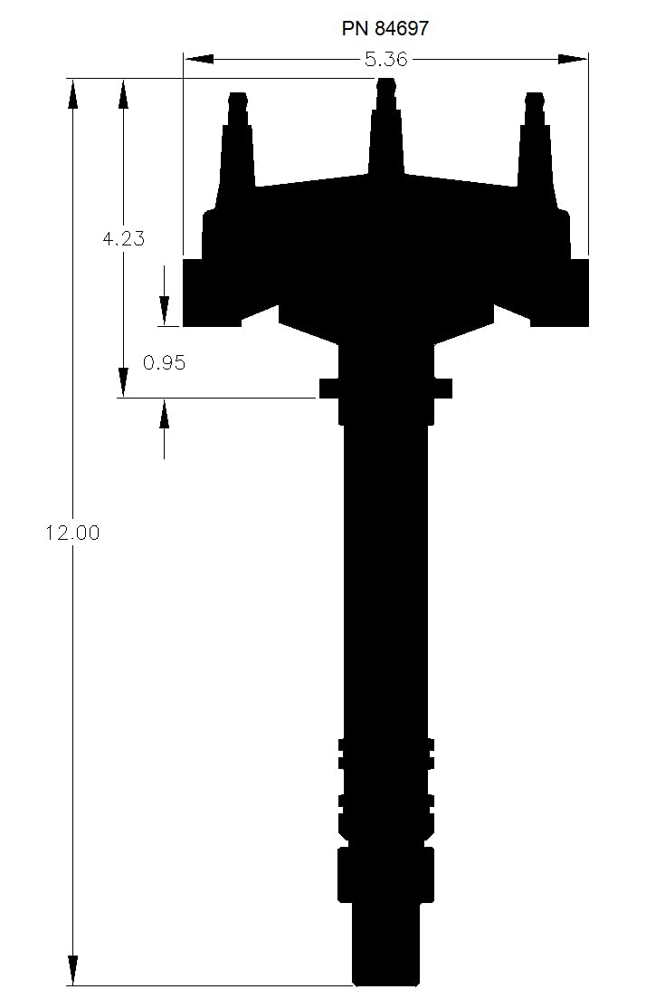 Msd 84697 Billet Crank Trigger Distributor