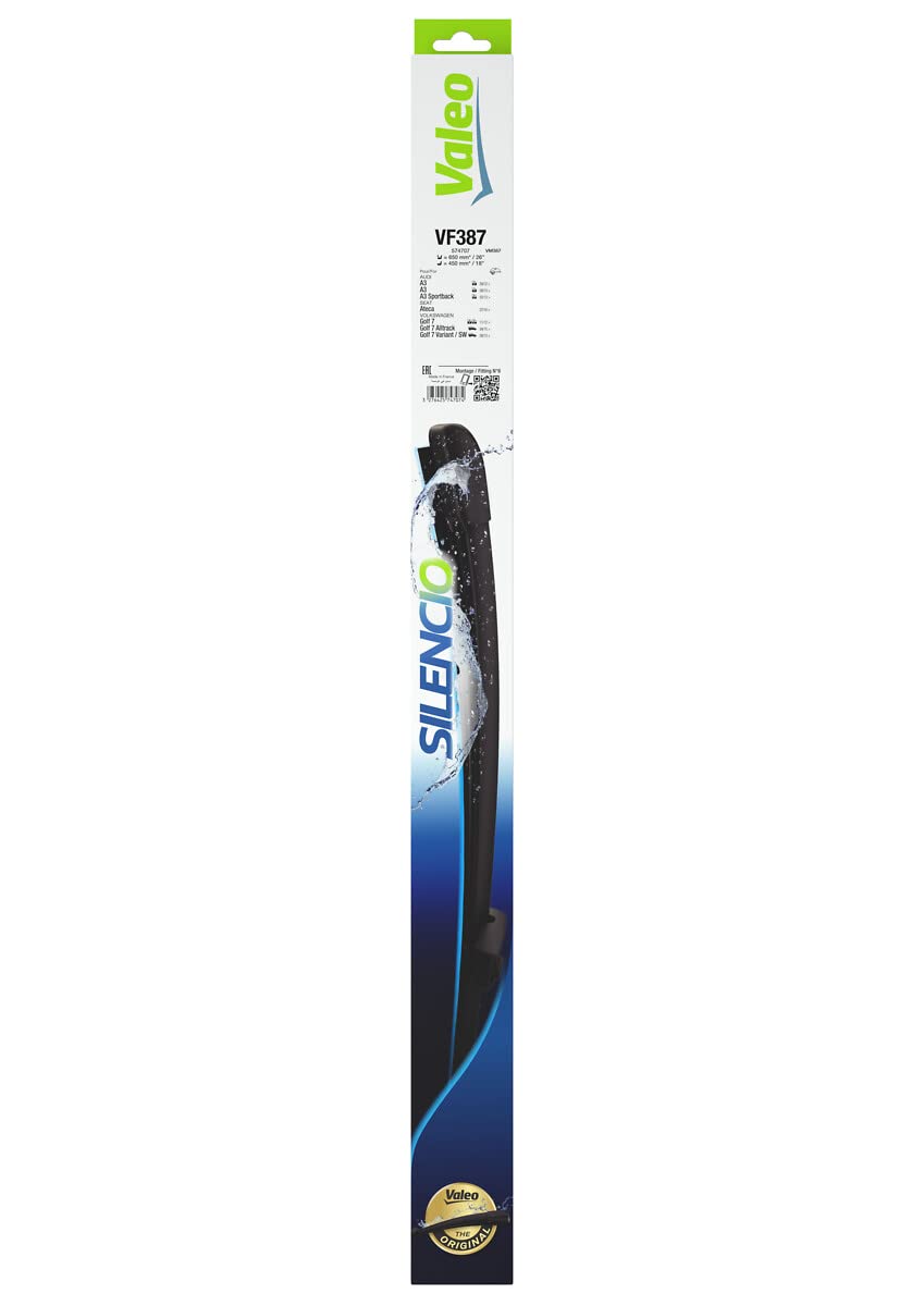 Valeo 574707 (Vm387) Silencio X-Trm Wiper Blade Set - 21''/19'' (Pack Of 2)