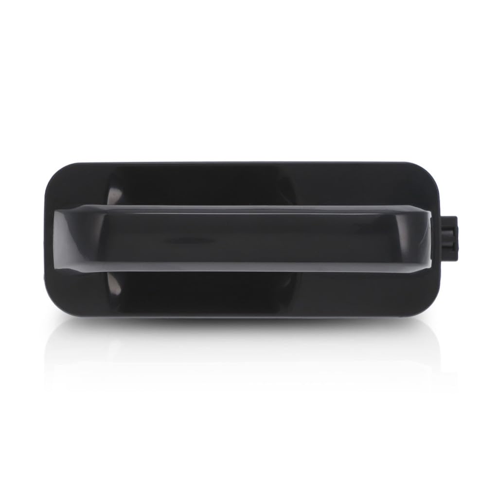 For Ford F-150 Exterior Door Handle 2015-2022 Passenger Side Front OR Rear | Smooth Black | Trim: All Submodels