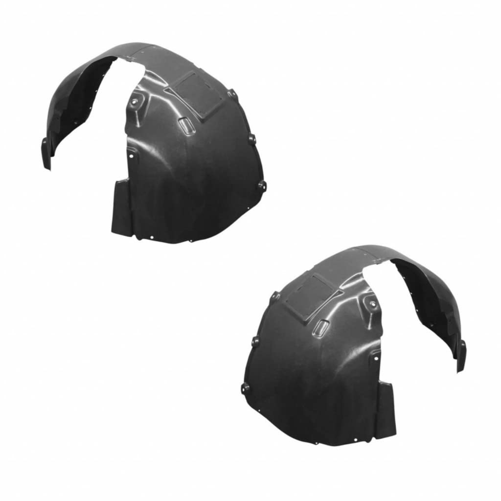 For Dodge Dart 2013 2014 2015 2016 Fender Liner Driver and Passenger Side | Pair | Front | Vacuum Formed | PE Plastic | CH124820