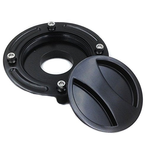 XKH- Motorcycle Black Keyless Gas Cap Twist Off Fuel Tank Cap For 1997-2003 Suzuki GSX-R 600/ 1996-2003 GSX-R 750/ 2001-2002 GSX