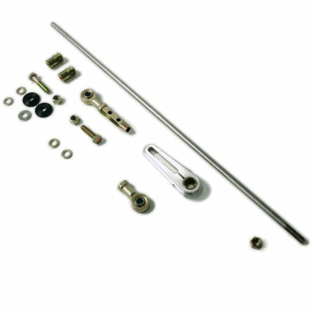 Pirate Mfg Universal Adjustable Column Shift Linkage Kit - 350, 400, 700R4 GM Auto Trans
