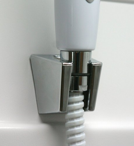 Camco 43718 2-Position Rv Shower Head Wall Mount (Chrome Colored)