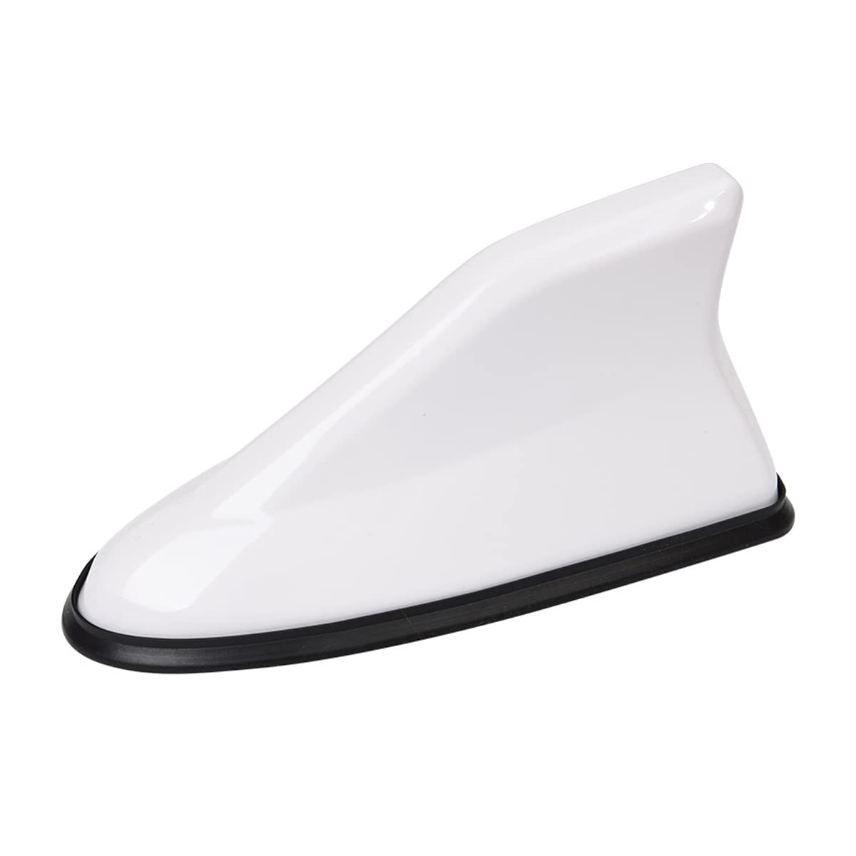 Car Shark Fin Antenna Cover, Roof Aerial Base Am/Fm Radio Signal For Car Suv Truck, Vehicle Shark Fin Shape Cover With Adhesive