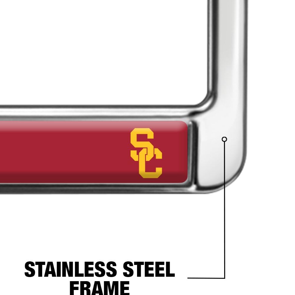 Graphics & More University Of Southern California Alumni Full Size Standard License Plate Metal Frame