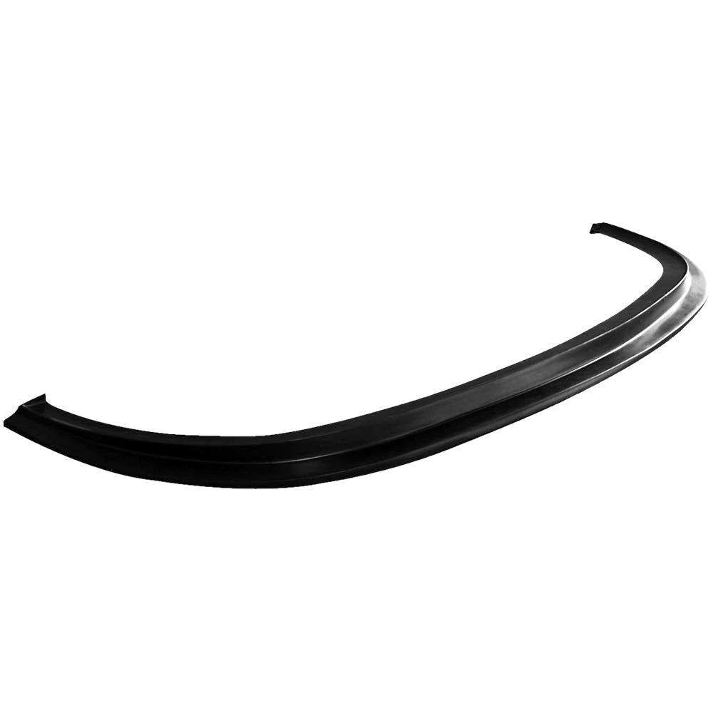 Front Bumper Lip Compatible with 1997-1999 Mitsubishi Eclipse, DS Style PU Black Front Lip Spoiler Splitter by IKON MOTORSPORTS,