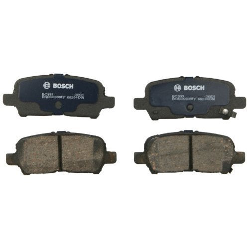 BOSCH BC999 QuietCast Premium Ceramic Disc Brake Pad Set - Compatible with Select Buick Allure, LaCrosse; Chevrolet Impala, Impa
