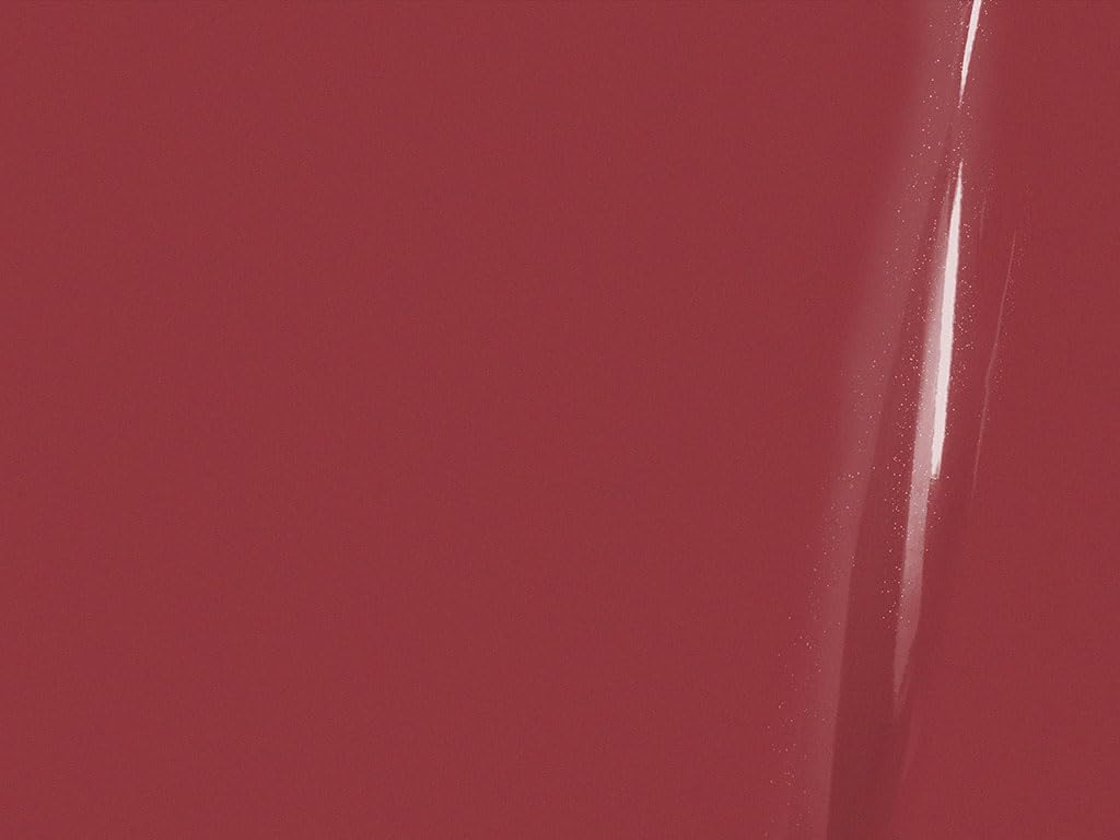 3M 2080 G203 Gloss Red Metallic (5Ft X 30Ft) Vinyl Wrap Film Sheet With Air-Release For Cars, Trucks & More (150Sq Ft Roll)