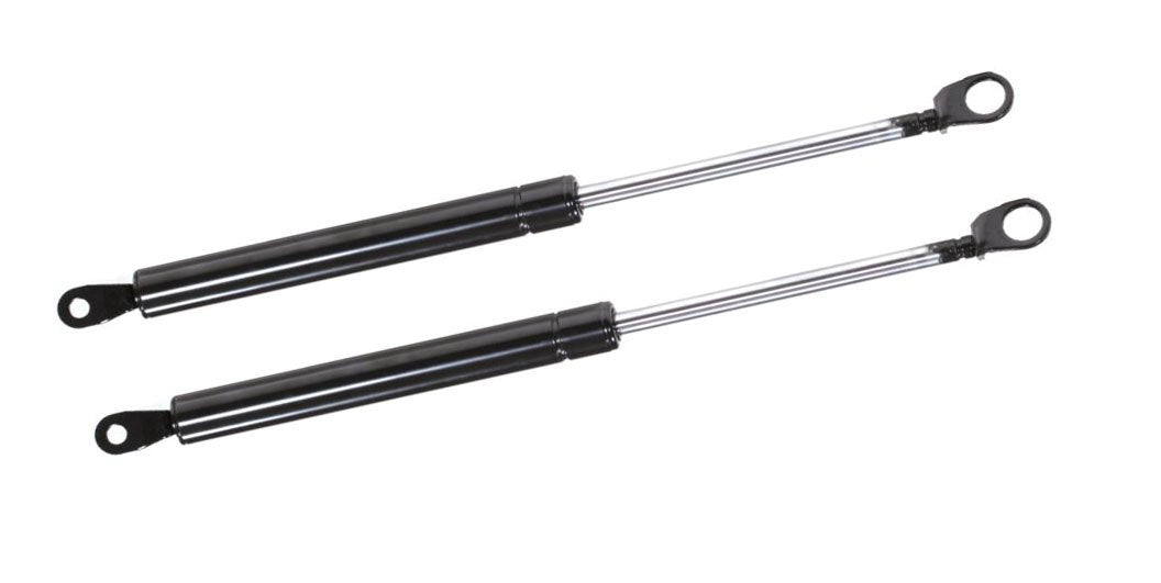 2 Pieces (Set) Tuff Support Hood Lift Supports 1984 To 1989 Nissan 300Zx Convertible - Blade End Fitting(Excluding 2+2 Model)