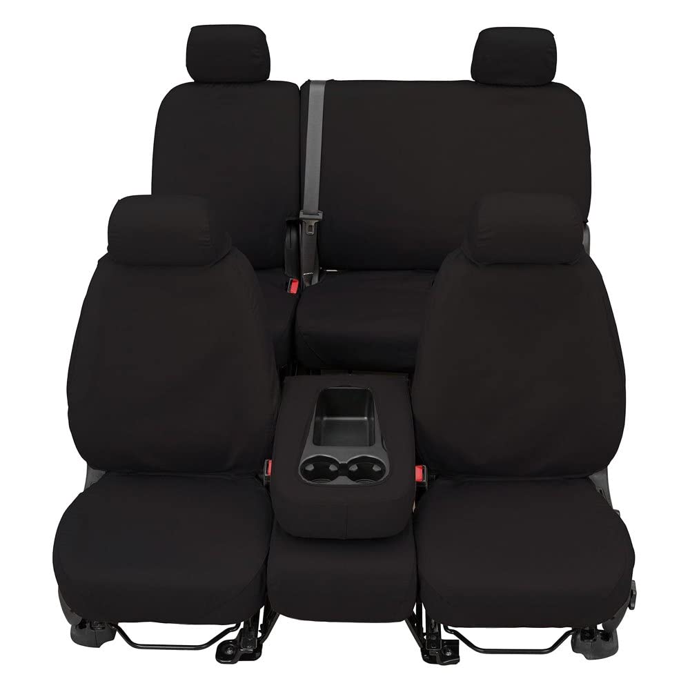 Covercraft Ss2431Pcch Seatsaver Front Row Custom Fit Seat Cover For Select Toyota 4Runner Models - Polycotton (Charcoal)