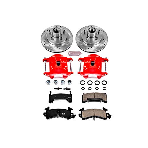 Power Stop (Kc1482) 1-Click Performance Brake Kit With Calipers