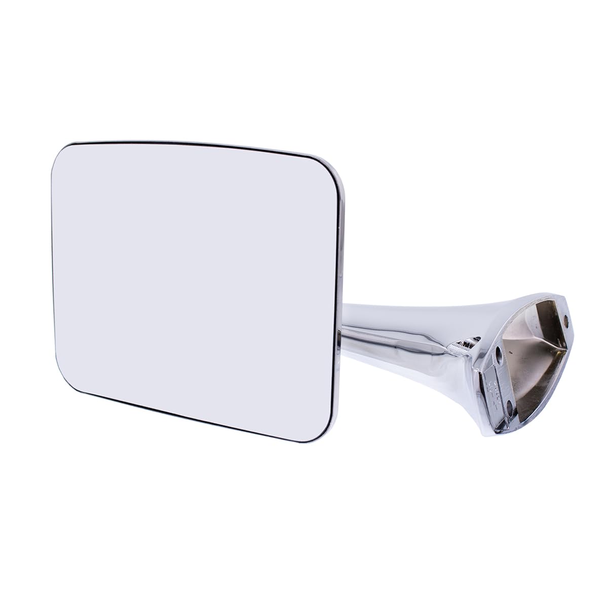 United Pacific 110749 Stainless Steel Exterior Mirror Set w/LED Turn Signal for 1970-72 Chevy/GMC Trucks, Hidden LED Turn Signal