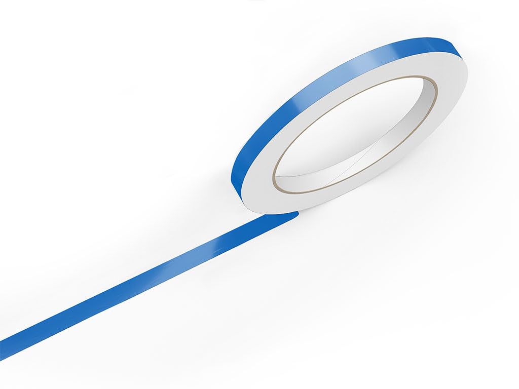 3M 50 Light Gray Gloss Vinyl Pinstriping Tape - Vinyl Striping Lines Stickers, Striping (3/4In X 150Ft Roll)