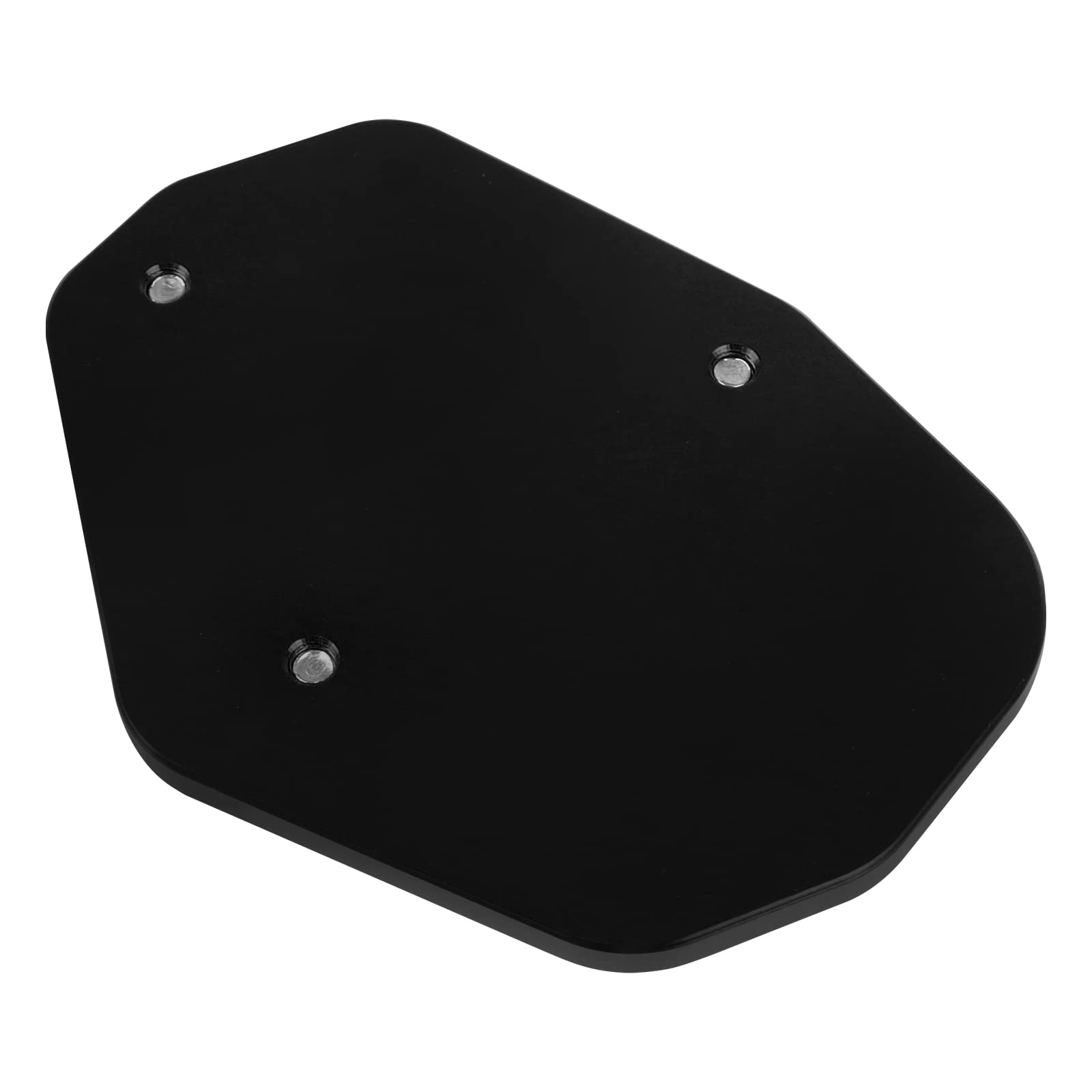 BAIONE Motorcycle Kickstand Pad Enlarger, Aluminum, Black, Compatible with Harley PAN AMERICA 1250/1250S, Model WO-JDZ1250