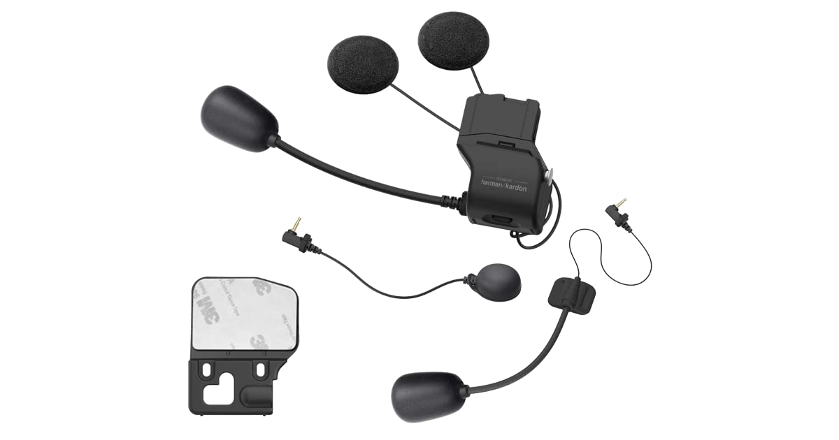 Sena Universal Helmet Clamp Kit With Hd Speakers For 20S Evo, 30K, 50S