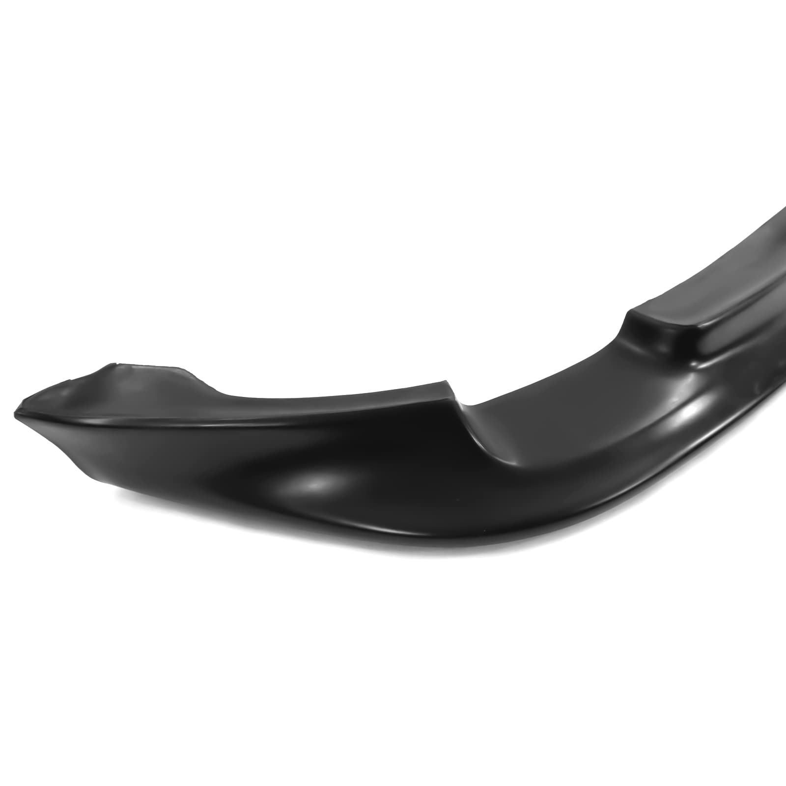 Front Bumper Lip Compatible with 1990-1997 Mazda Miata MX-5 All Models Type GV Style Black Spoiler Splitter Valance Fascia Cover