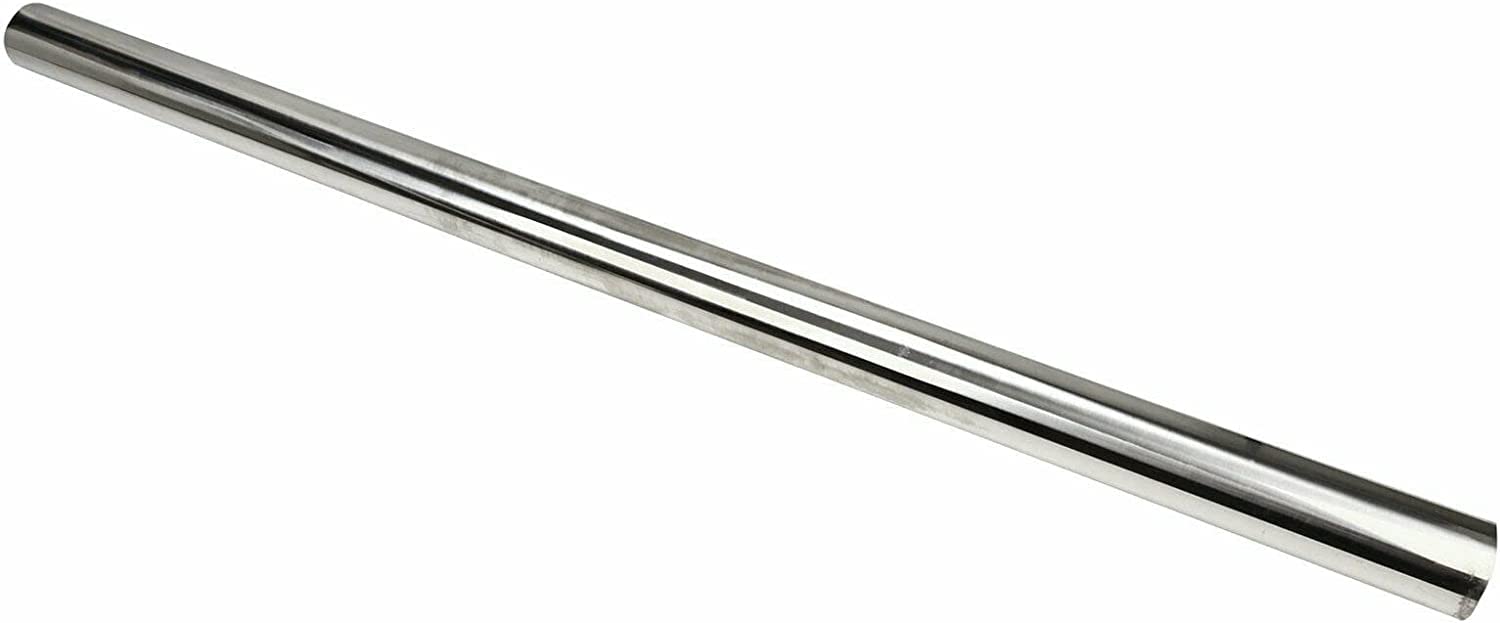 3.5 Inch Straight Pipe Stainless Steel T304 Tubing Piping 48 Inch Long 3.5'' Od Tailpipe Diy Pipe, Pack Of 2