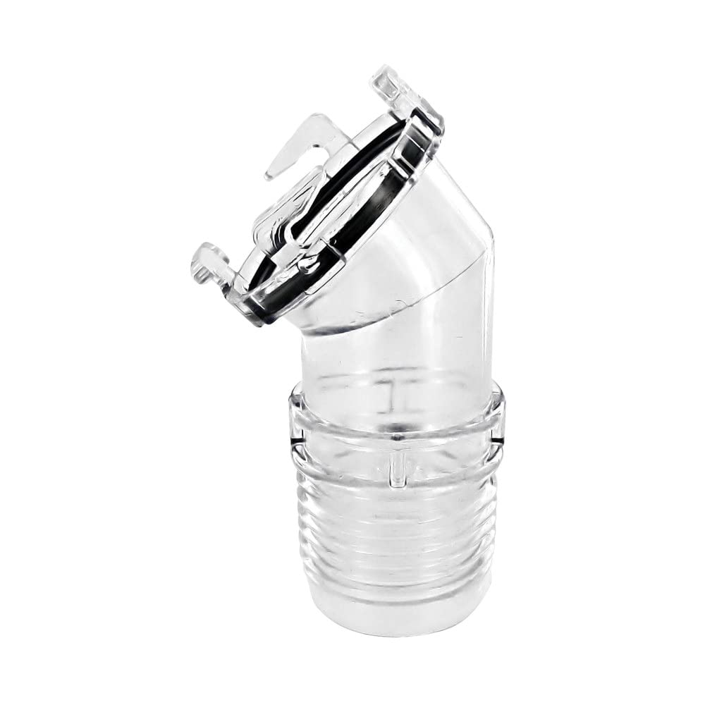 VALTERRA F02-3111 Clearview Hose Adapter - 45, Threaded