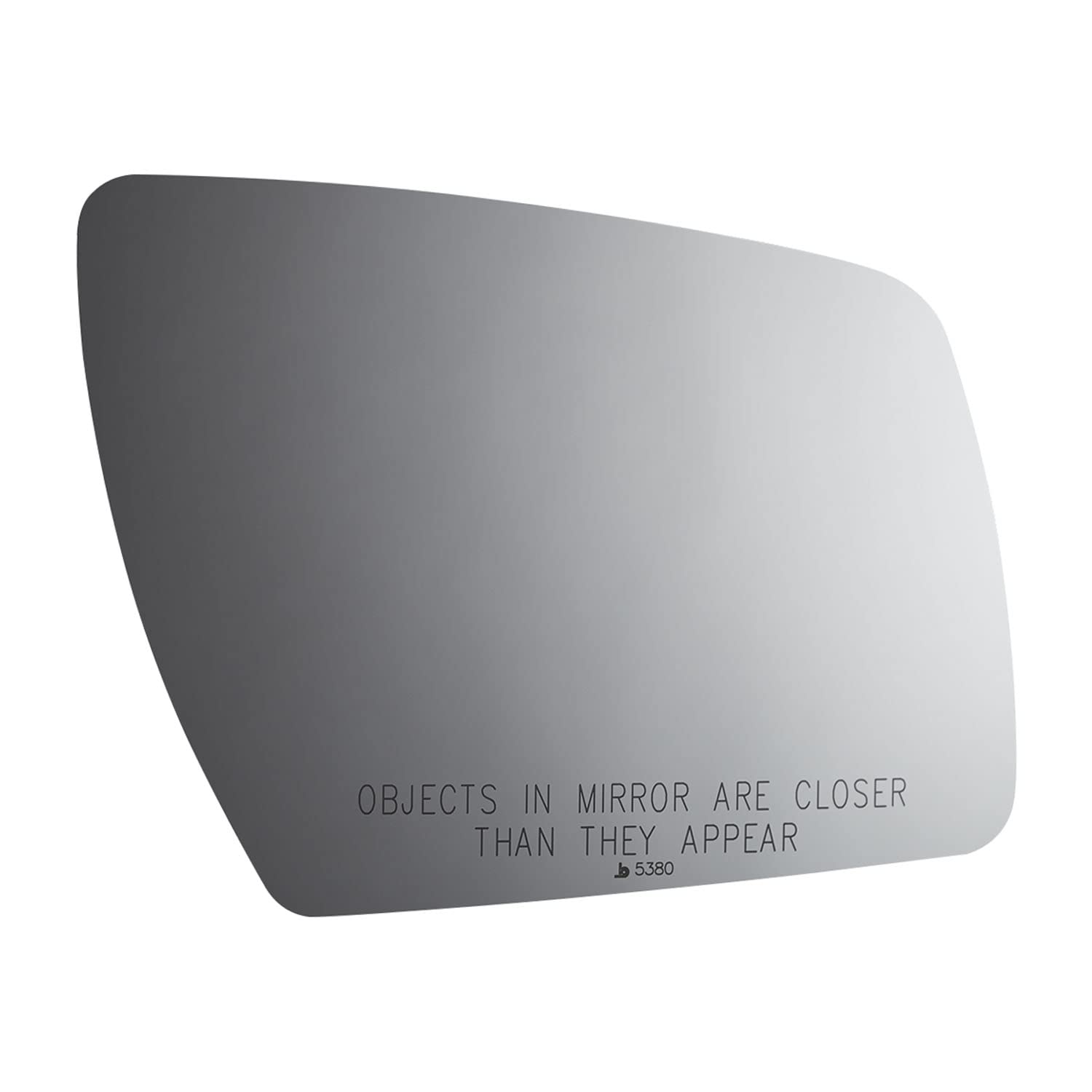 Burco 5380 Convex Passenger Side Replacement Mirror Glass (Mount Not Included) Compatible with 10-13 Kia Soul (2010, 2011, 2012,