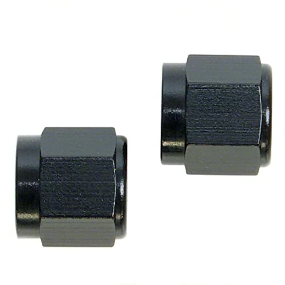 -4An Blk Tube Nut