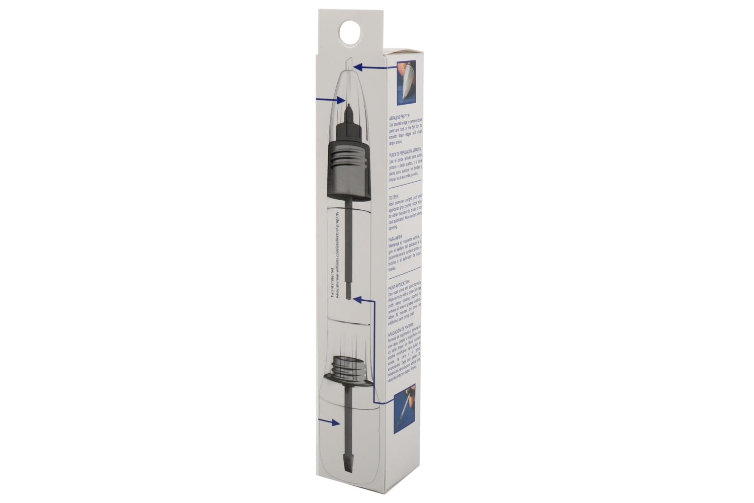 ACDelco Four-In-One Touch-Up Paint Pen, 0.5 oz, Black Meet Kettle Metallic, Model 19367666