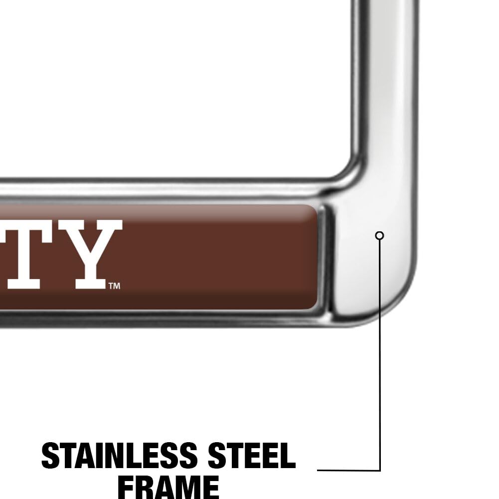 Quincy University Alumni Full Size Standard License Plate Metal Frame