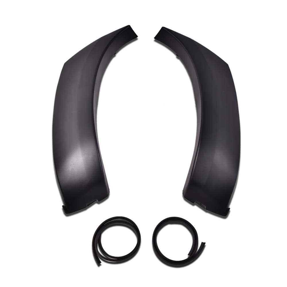 G-PLUS Front Bumper End Caps Compatible With Toyota Tacoma 2005-2011 5211204020 5211304020 TO1005170 TO1004170 Black Primed