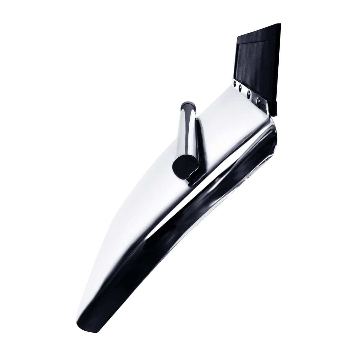 United Pacific 10585 Competition Series, 24'' X 24'' Stainless Steel Quarter Fender Set W/Tube Bracket, Internal Mounting System