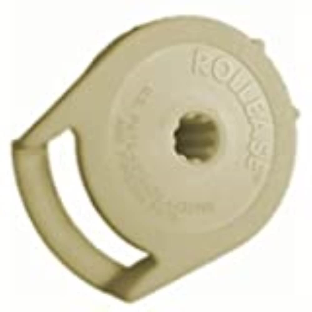 Rollease R16 Roller Shade Clutch, 4"W x 4"H, White, Plastic, Compatible with 1.5" Tube